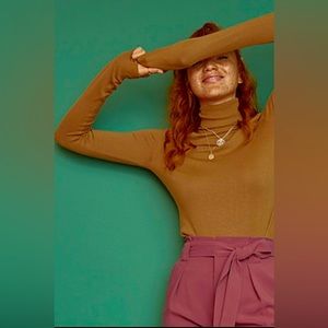 Twik thin knit turtleneck sweater